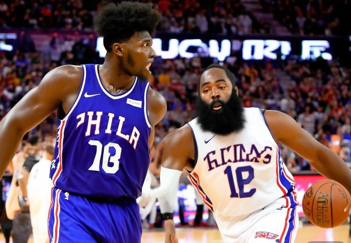 76人猛龙对决：恩比德哈登领衔，猛龙战术调整求突破(图3)