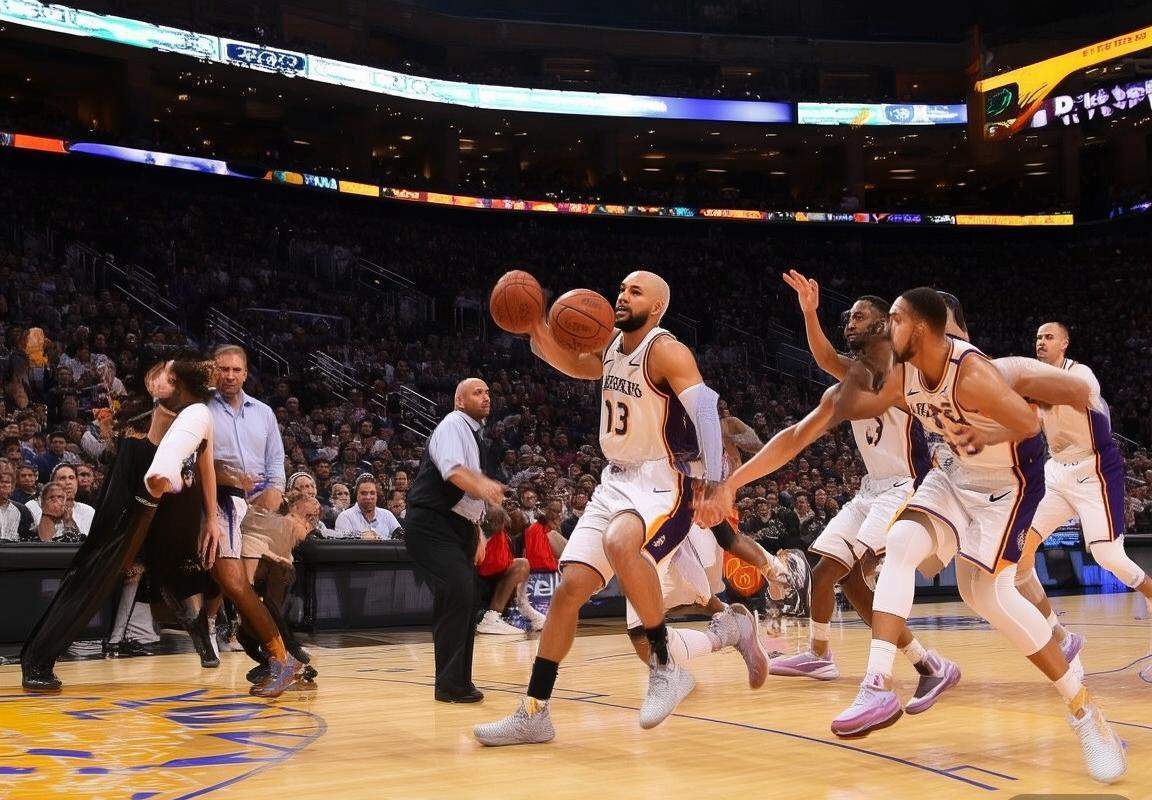 湖人太阳巅峰对决：精彩瞬间与战术解析(图4)