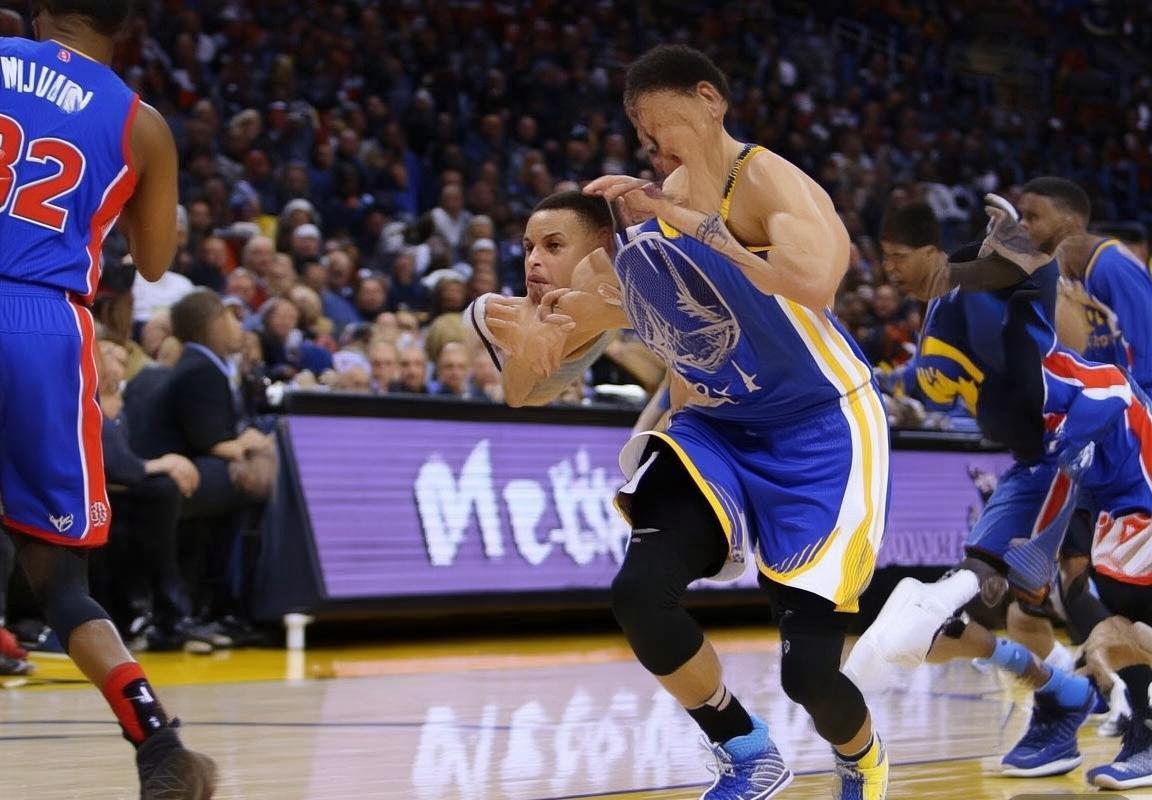 2017NBA经典对决：勇士活塞巅峰之战全程回顾(图4)